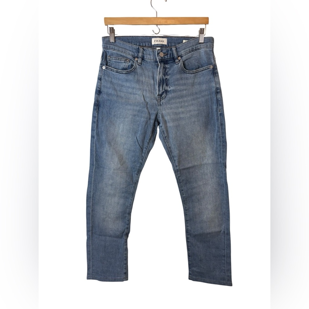 FRAME | denim blue jeans 32 L’Homme Slim